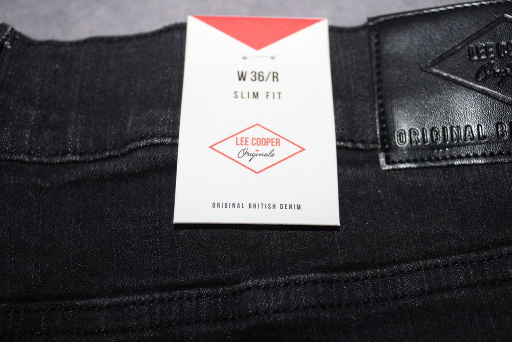 Дънки LEE COOPER чисто нови,сини и черни N36 ,един чифт JACK&JONES N36