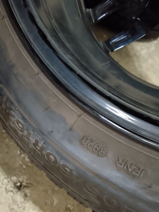 Set jante aliaj 5x114.3 et 38 cu anvelope iarna 205/60/16 kia Hyundai mazda Renault Dacia BYD Mitsubishi
