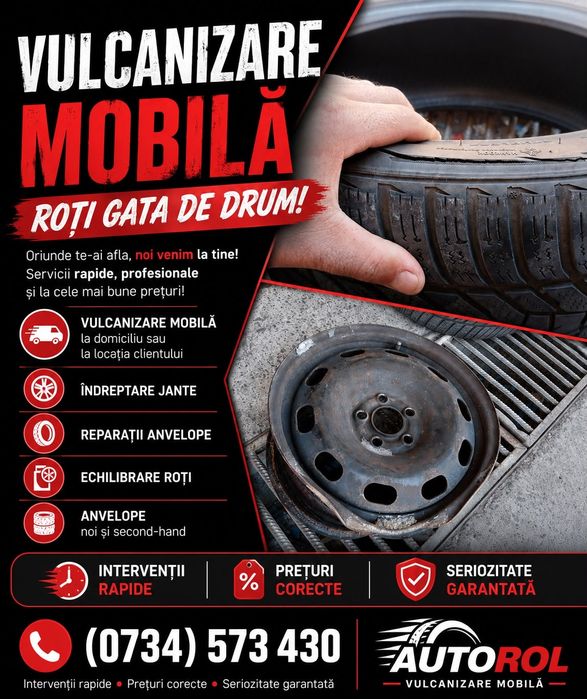 Vulcanzare mobila constanta