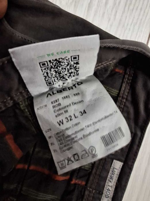 Pantaloni de barbati ALBERTO Rob Luxury T400 W32 L34, M, maro închis