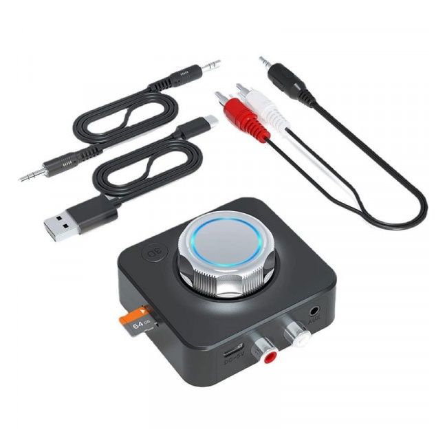 Receptor Audio Bluetooth 3D receiver cu efect de sunet