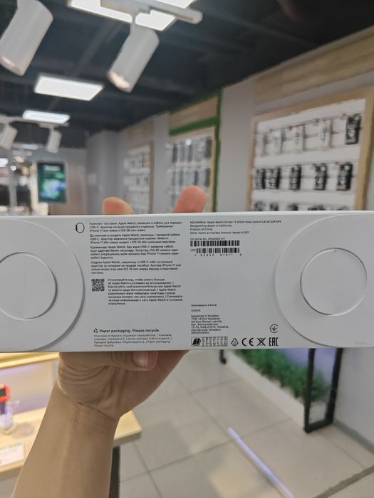 apple watch 11 42mm rose gold ОРИГИНАЛ