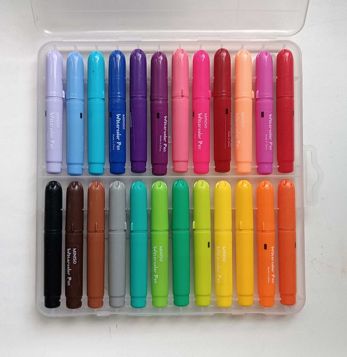 Фломастеры детские Miniso и Stabilo