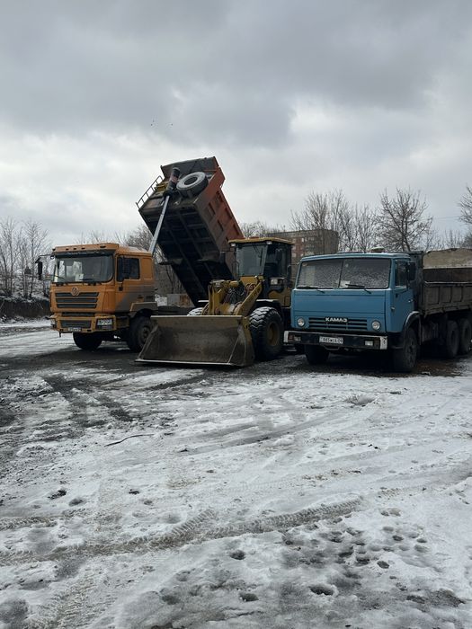 Услуги самосвалов и погрузсиков