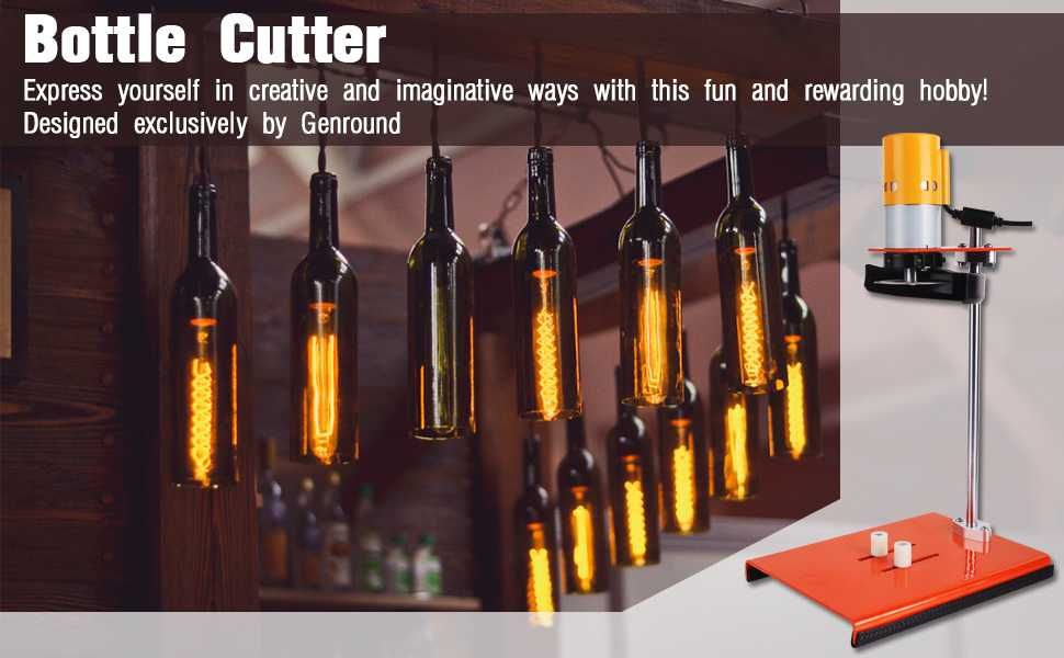 Kit Taietor de sticle automat, patrate/rotunde, cu suport, Trans GRAT