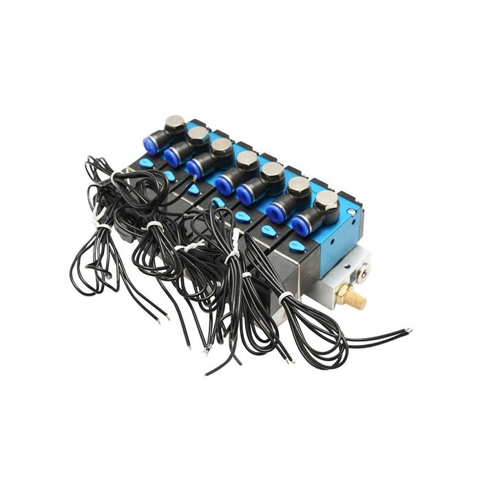Caseta electroventil troliu CD Tractor Taf  12V 5 inchis, 2 deschis