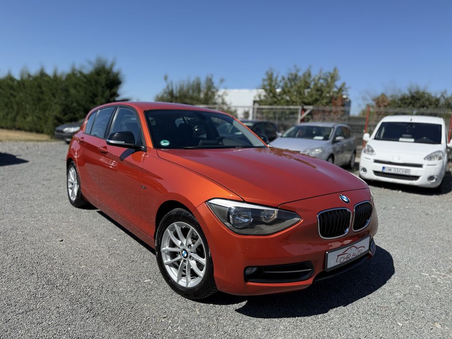 BMW Seria 1 Sportline 118d 2012, 2.0 Diesel 143cp, Euro5, Moduri de condus, Scaune sport incalzite, senzori parcare, rate cu avans 0%