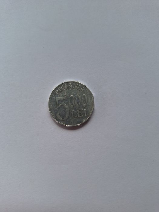 Vând monedă rară cu formă dodecagonală (12 laturi)