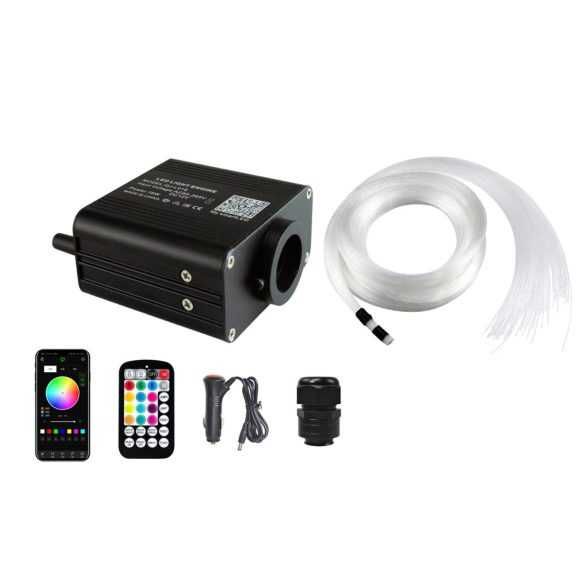 Kit Fibra Optica Plafon Instelat TWINKLE RGBW 500 Fire 3M 0.75mm