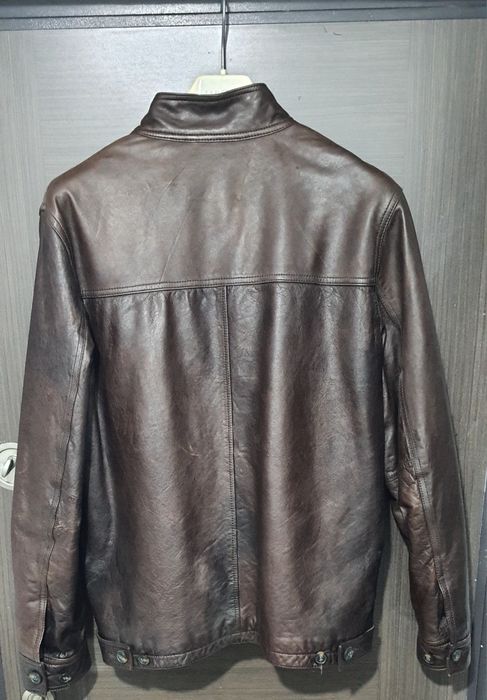 Geaca piele Tommy Hilfiger