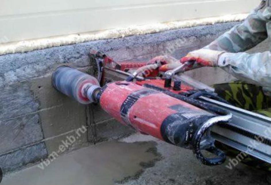 Алмазное сверление