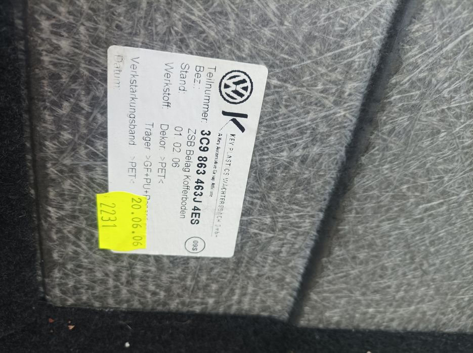Mochetă podea Volkswagen Passat B6 break variant