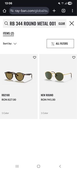 Ochelari de soare  Ray-Ban -  round metal 001