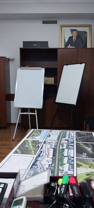 Маркерные магнитная флипчарт доска