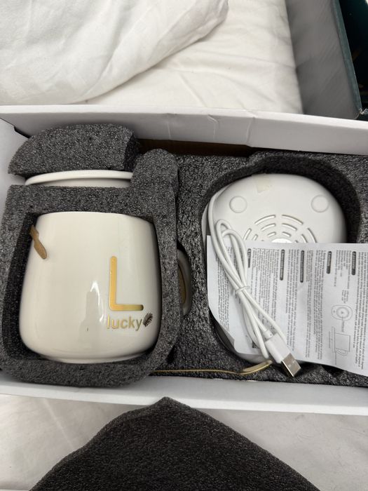 Керамична чаша с нагревател