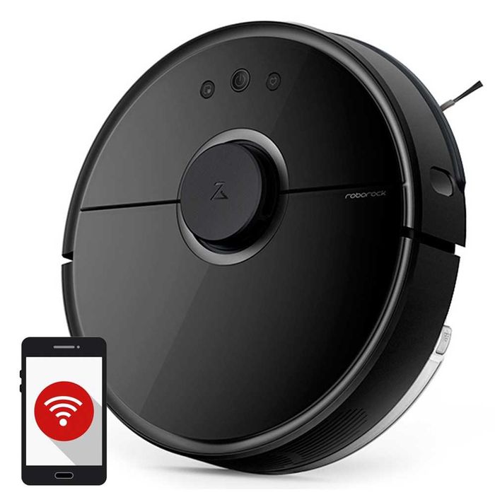 Прахосмукачка Робот Сухо Мокро Почистване Wi-FI Roborock S55 НОВА