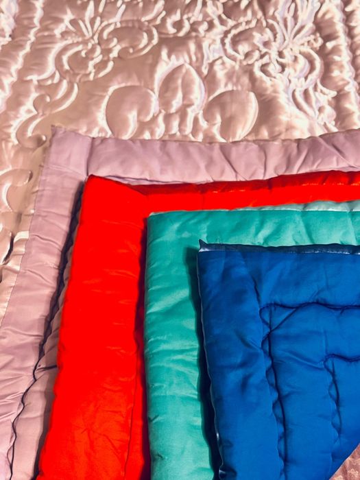 4 жамылатын атлас көрпелер