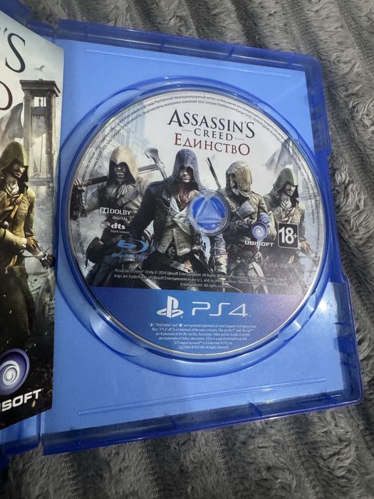 Assasins creed единство ps4 ps5 диск