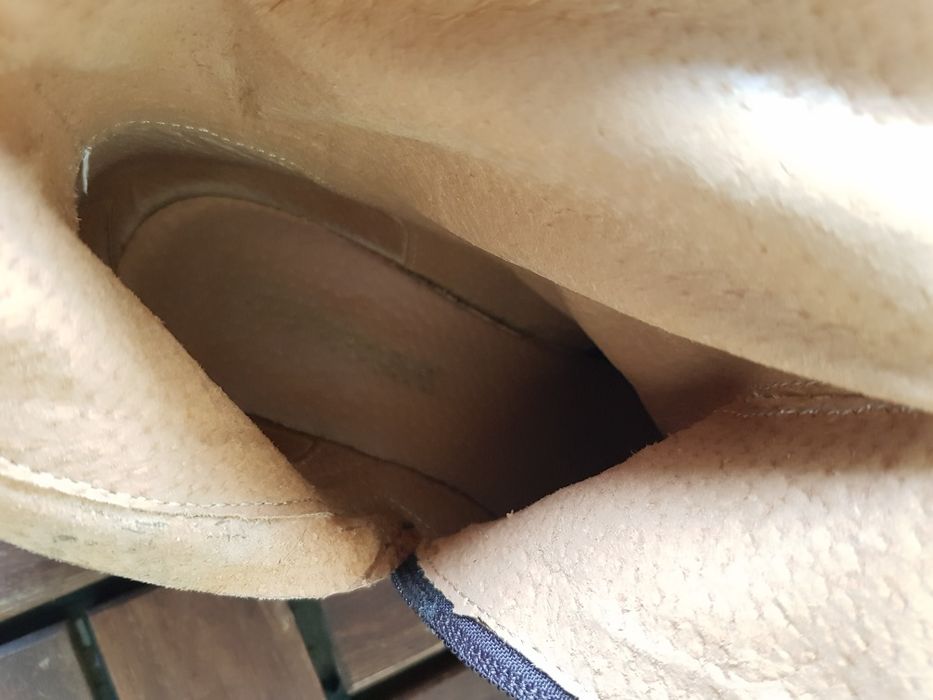 Cizme din piele pana la genunchi marimea 36