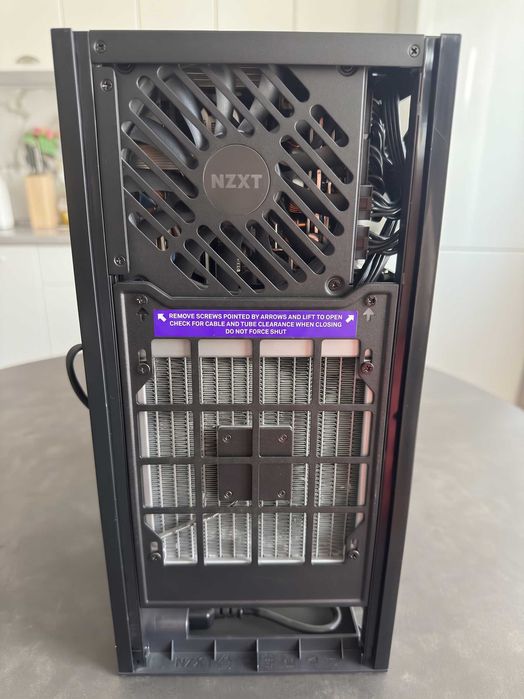 Геймърски компютър | NZXT H1 Matte White | AMD Ryzen 9 5900X | AMD Radeon RX 6900 XT | 32 GB RAM |