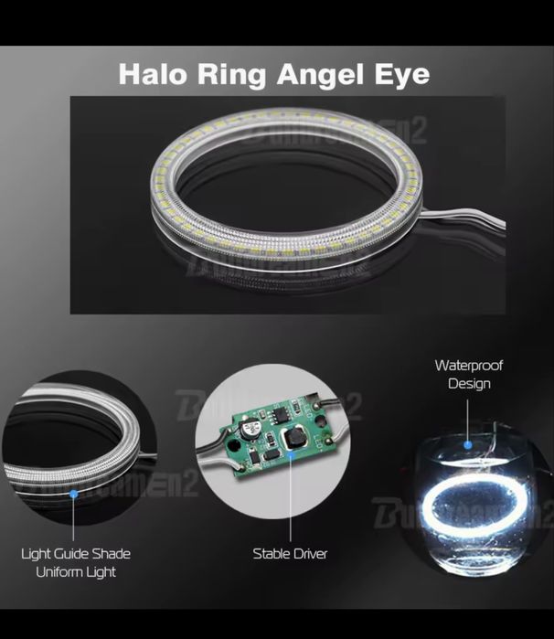 Angel Eyes Fog Liht Toyota C-HR  2017- 2019