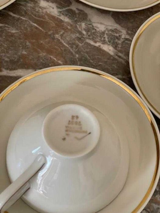 5 cesti cafea portelan Bavaria ;