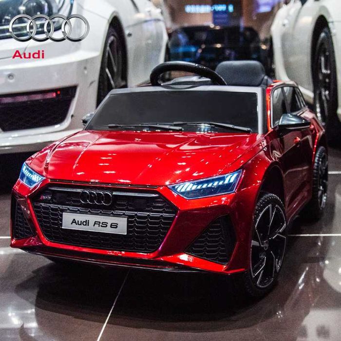 Акумулаторен джип AUDI RS 6 4X4 Licensed 12V батерия,MP3