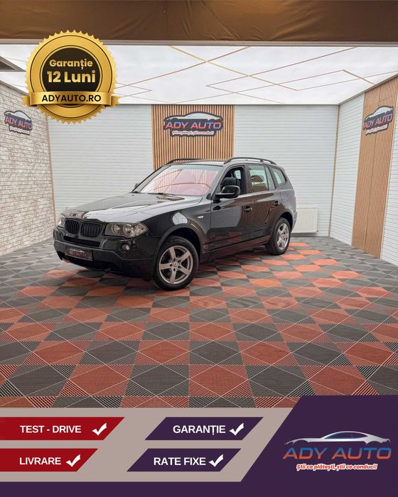 BWM X3 XDrive , Euro 5 . 2,0 Diesel . Panoramic. Rar+Itp ( la cerere ) Garantie 12 luni . Buy-Back