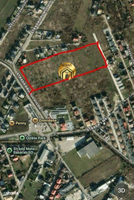 Teren Intravilan 20.000mp - Locatie Excelenta langa Penny Odaile!