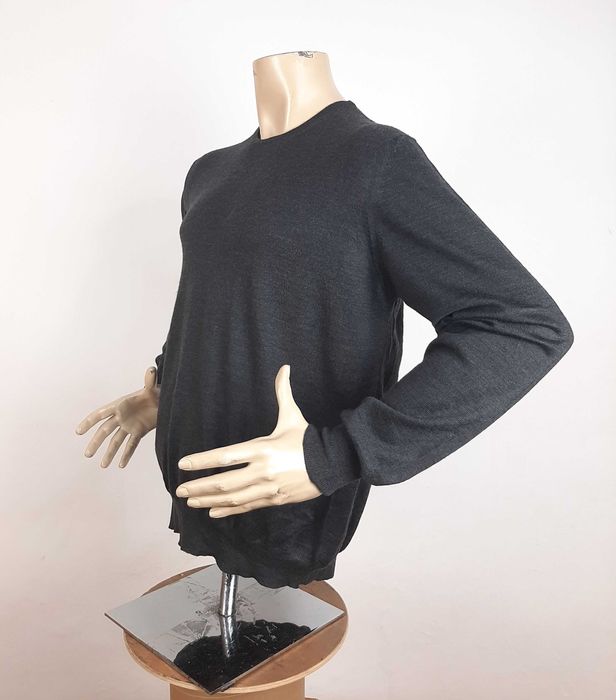 Boggi Milano - Оригинален мъжки пуловер от вълна размер 52 / L