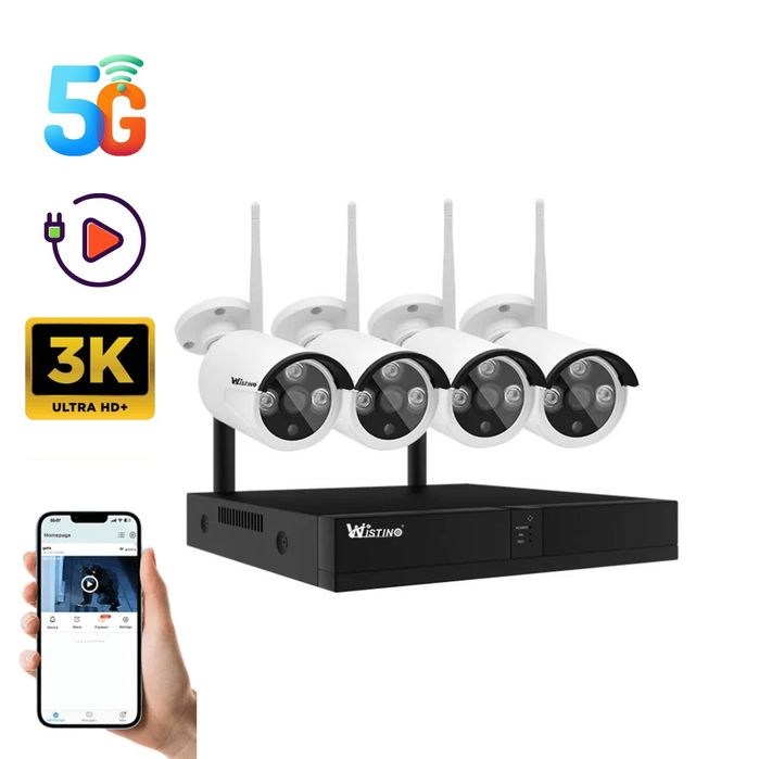 Set camere 6mpx wireless