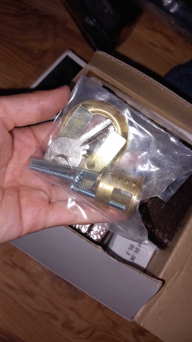 Commax, doorlock and adaptor