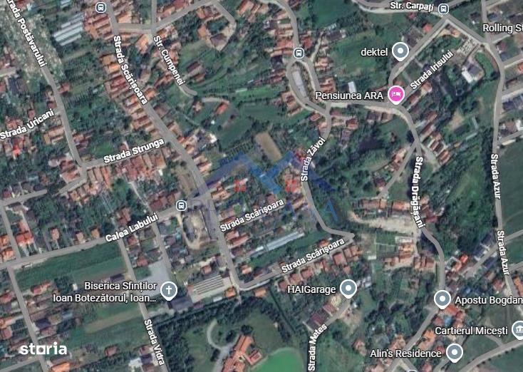 Teren  440 mp. construibil, Micesti, toate utilitatile, strada pavata