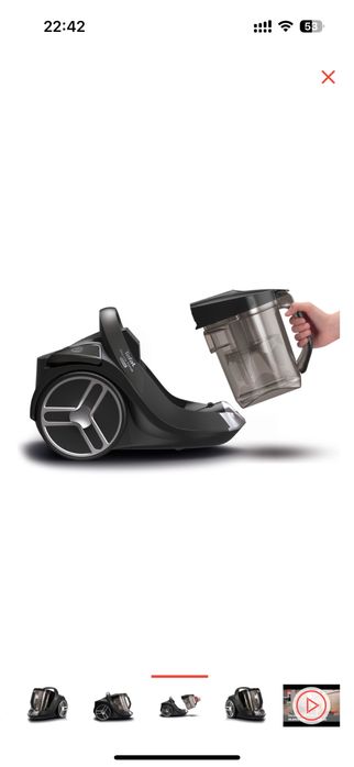 Новый пылесос Tefal проводной