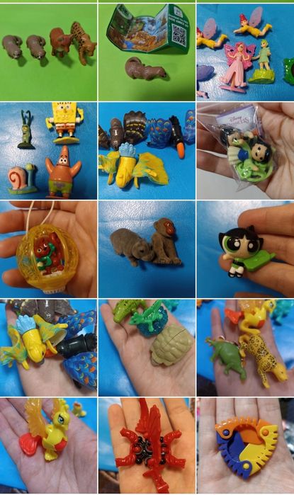 Игрушки из киндер сюрприза