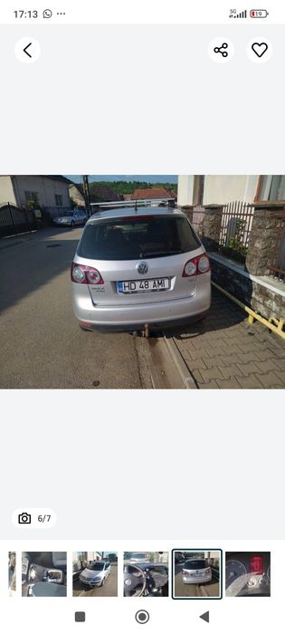 Golf 5 plus 2006 1.9 diesel