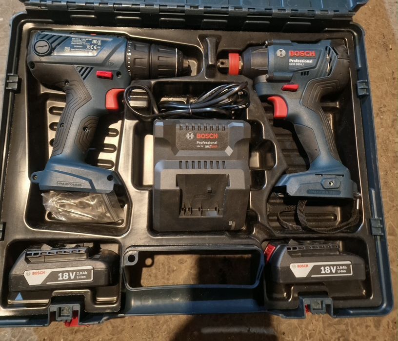 Set Bosch  Filetanta cu percuție și Pistol impact