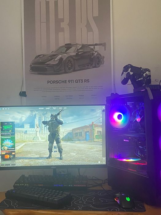 Gaming pc + full setup