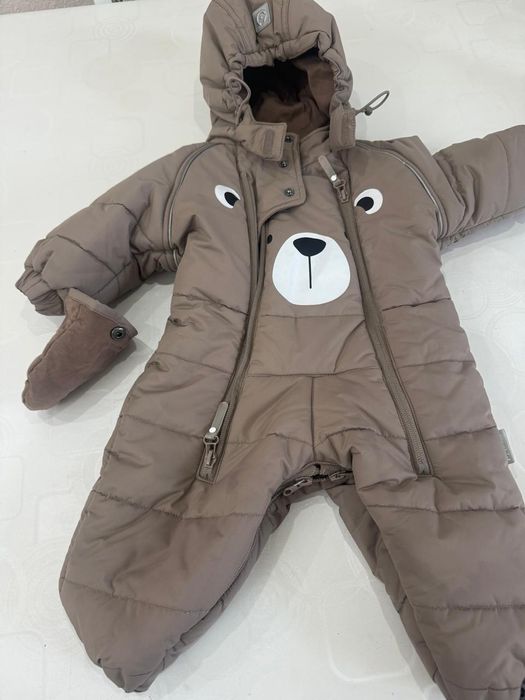 Детские комбинезон и пальто