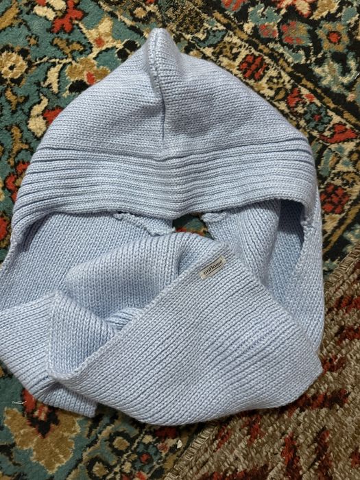 Шапка шарфом новое