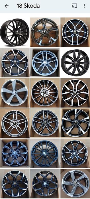 Jante 19 sau 18 Skoda Octavia VRS Kodiaq VRS Superb Karoq Enyaq Yeti