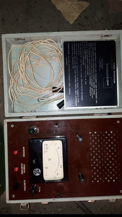 Измерительные приборы мегометры