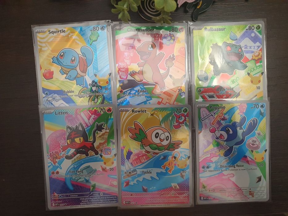 Carti Pokemon first partner