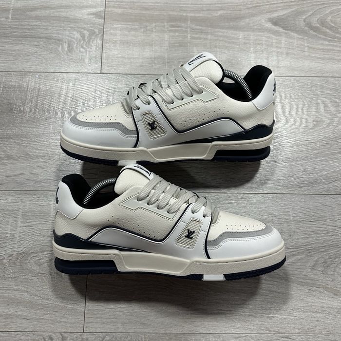 Louis Vuitton Trainers White/Blue