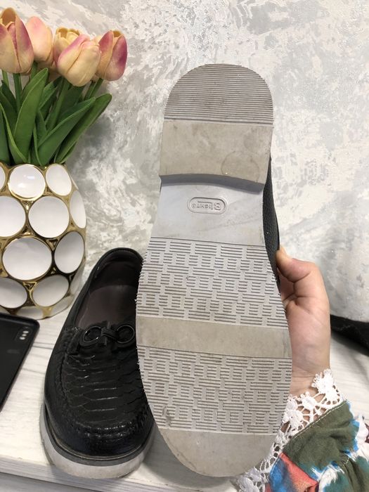 Обувь мокасины для мужчин, кожанная | Erkaklar uchun oyoq kiyim