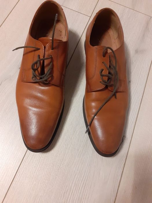 Pantofi de piele maro Ana Cori, mărimea 41,