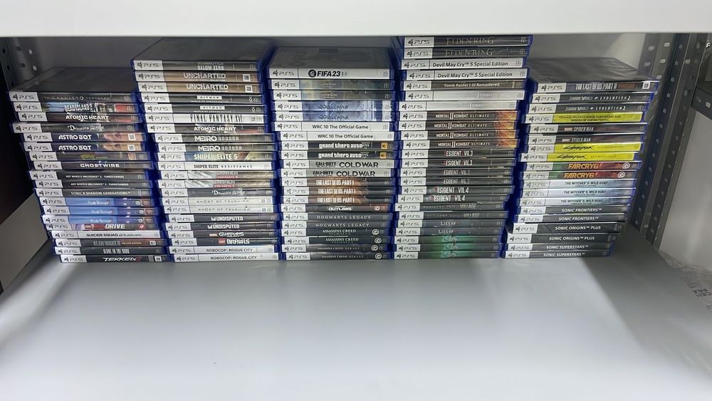 Игровые диски на PS4/PS5