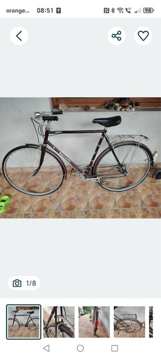 Bicicleta panasonic retro din 1970
