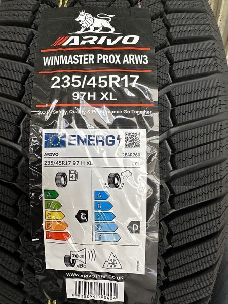 Нови зимни гуми ARIVO WINMASTER PROX ARW3 235/45R17 97H XL БОРД 2354517