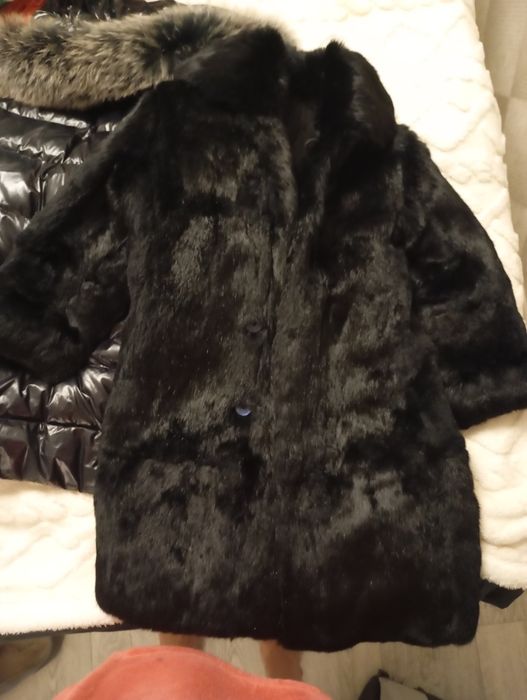 Шуба детская кролик